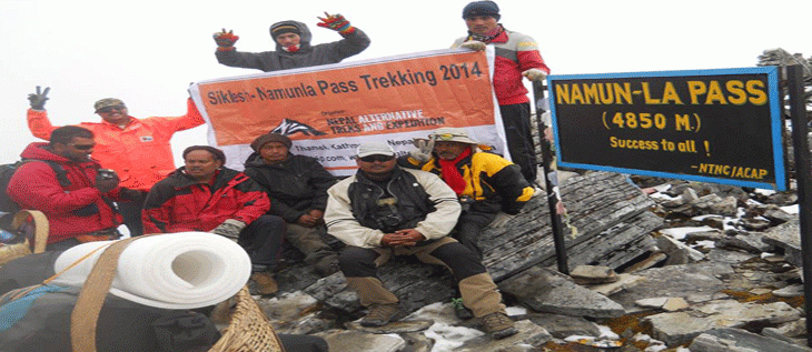 Ghale Gaun Dudhpokhari and Namun la pass Trekking 