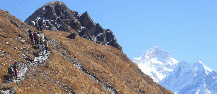 Namunla pass and Annapurna circuit alternative trekking route