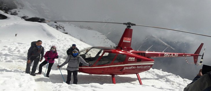 Mardi Himal High Camp Heli Tour
